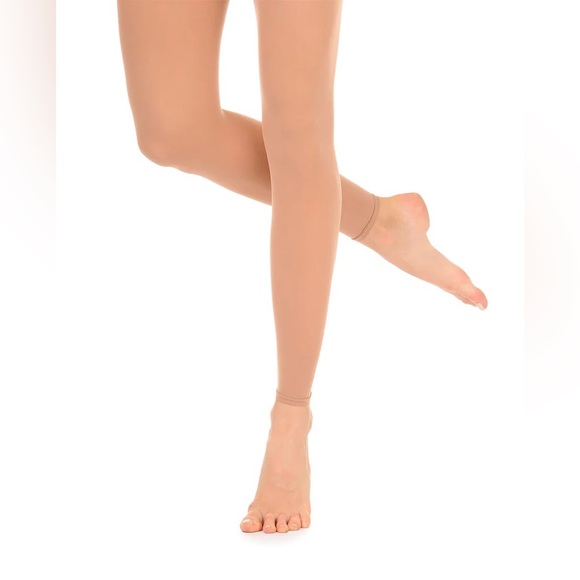 Danskin 711 Footless Tan Tights! - Picture 1 of 1